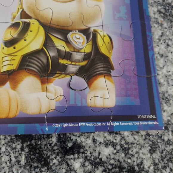 Paw patrol movie puzzle chase Rubble Marshall Pups - Picture 4 of 6
